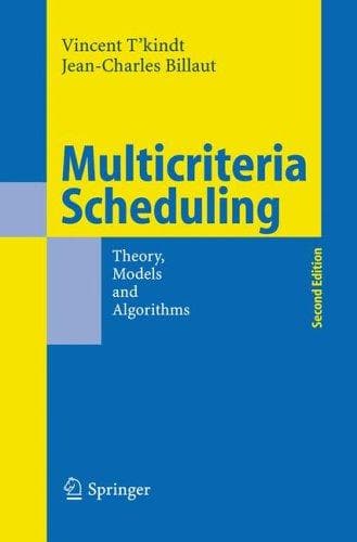 Tapa de Multicriteria scheduling