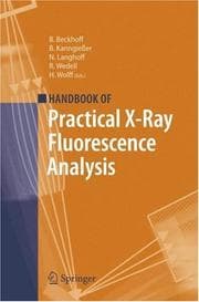Tapa de Handbook of practical X-ray fluorescence analysis