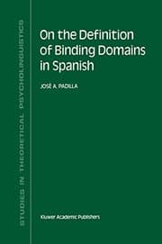 Tapa de On the Definition of Binding Domains in Spanish