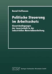 Tapa de Politische Steuerung im Arbeitsschutz