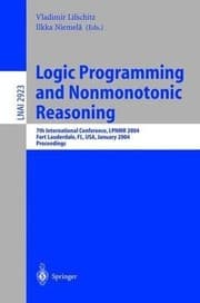Tapa de Logic Programming and Nonmonotonic Reasoning