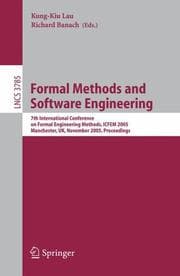 Tapa de Formal Methods and Software Engineering (vol. # 3785)