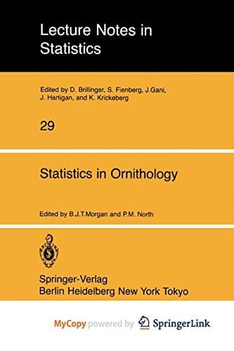Tapa de Statistics in Ornithology