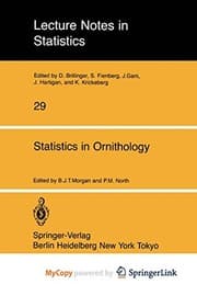 Tapa de Statistics in Ornithology