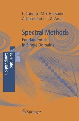 Tapa de Spectral methods
