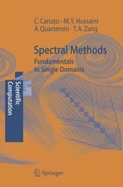 Tapa de Spectral methods