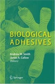 Tapa de Biological adhesives