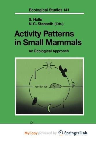 Tapa de Activity Patterns in Small Mammals
