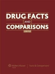 Tapa de Drug Facts and Comparisons 2012