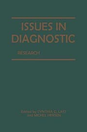 Tapa de Issues in Diagnostic Research