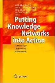 Tapa de Putting Knowledge Networks into Action