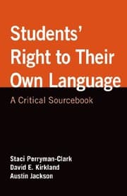 Tapa de Students' Right to Their Own Language