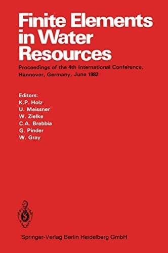 Tapa de Finite Elements in Water Resources