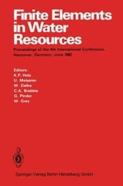 Tapa de Finite Elements in Water Resources