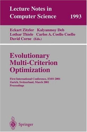 Tapa de Evolutionary multi-criterion optimization