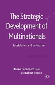 Tapa de The Strategic Development of Multinationals