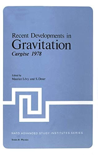Tapa de Recent Developments in Gravitation