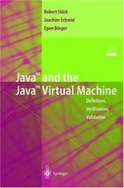 Tapa de Java and the Java virtual machine