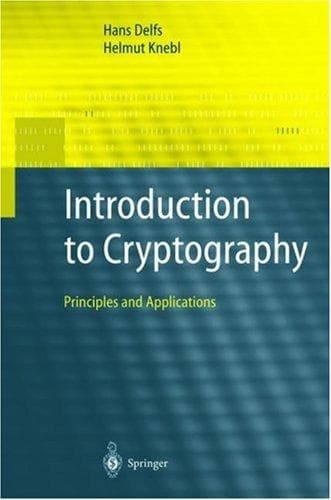Tapa de Introduction to cryptography