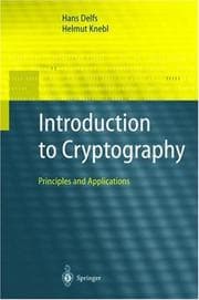 Tapa de Introduction to cryptography