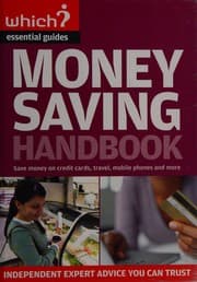 Tapa de Money saving handbook