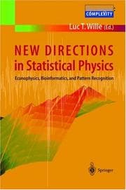 Tapa de New Directions in Statistical Physics