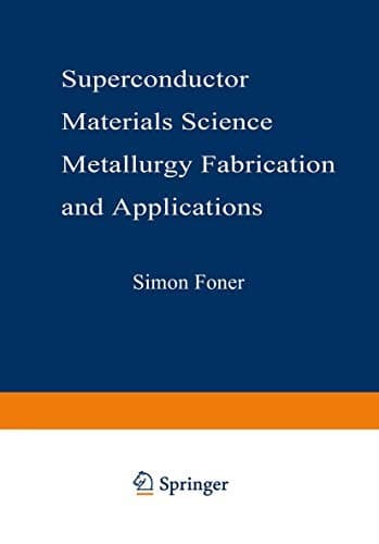 Tapa de Superconductor materials science