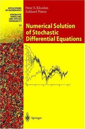Tapa de Numerical solution of stochastic differential equations