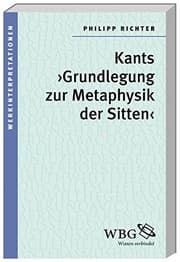 Tapa de Kants >Grundlegung zur Metaphysik der Sitten<