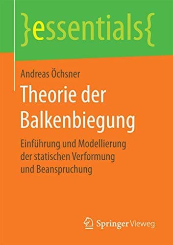 Tapa de Theorie der Balkenbiegung