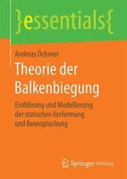 Tapa de Theorie der Balkenbiegung