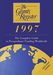 Tapa de The Grants Register 1997