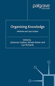 Tapa de Organising Knowledge