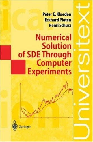 Tapa de Numerical solution of SDE through computer experiments