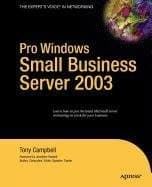 Tapa de Pro Windows Small Business Server 2003