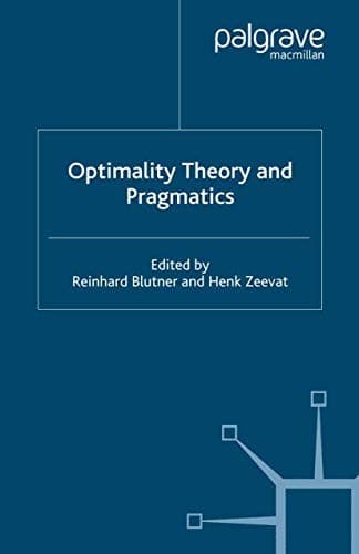 Tapa de Optimality Theory and Pragmatics