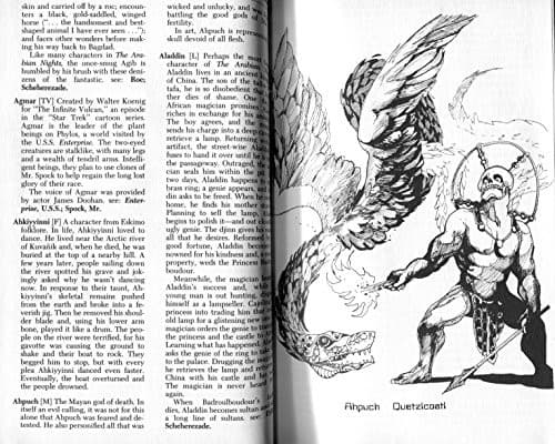 Tapa de The fantasy almanac