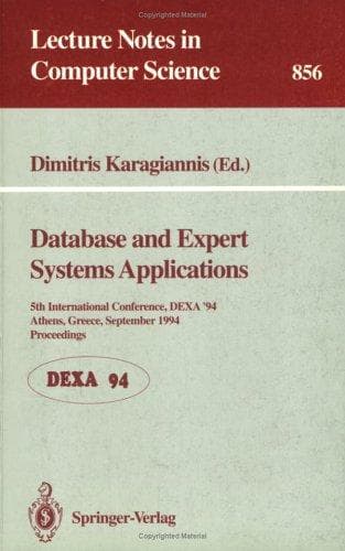 Tapa de Database and expert systems applications