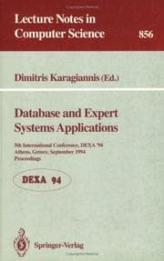 Tapa de Database and expert systems applications