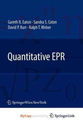 Tapa de Quantitative EPR