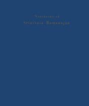 Tapa de Notebooks of Srinivasa Ramanujan