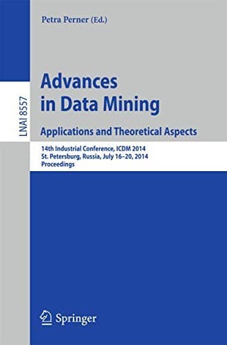 Tapa de Advances in Data Mining : Applications and Theoretical Aspects