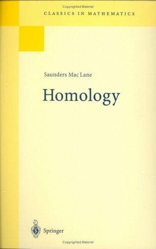 Tapa de Homology (Classics in Mathematics)