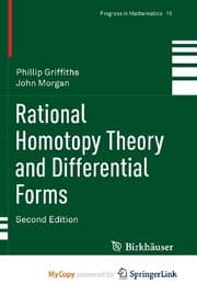 Tapa de Rational Homotopy Theory and Differential Forms