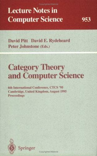 Tapa de Category Theory and Computer Science