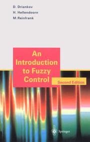Tapa de An introduction to fuzzy control