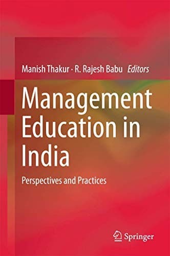 Tapa de Management Education in India