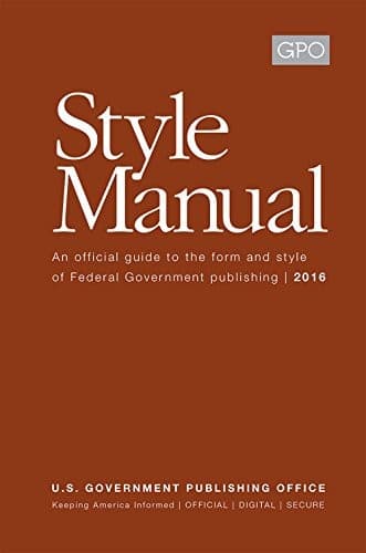 Tapa de GPO Style Manual