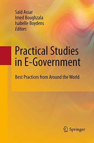 Tapa de Practical Studies in E-Government
