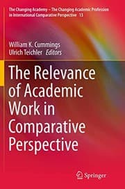 Tapa de The Relevance of Academic Work in Comparative Perspective